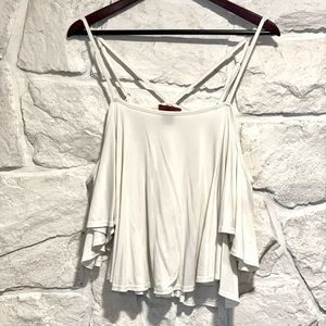 White off the shoulder blouse. Size M.